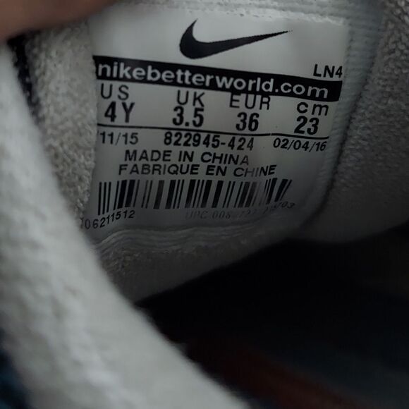 Nike Kobe 11 'Brave Blue' 822945-424 (GS) Size 4Y - Picture 10 of 10